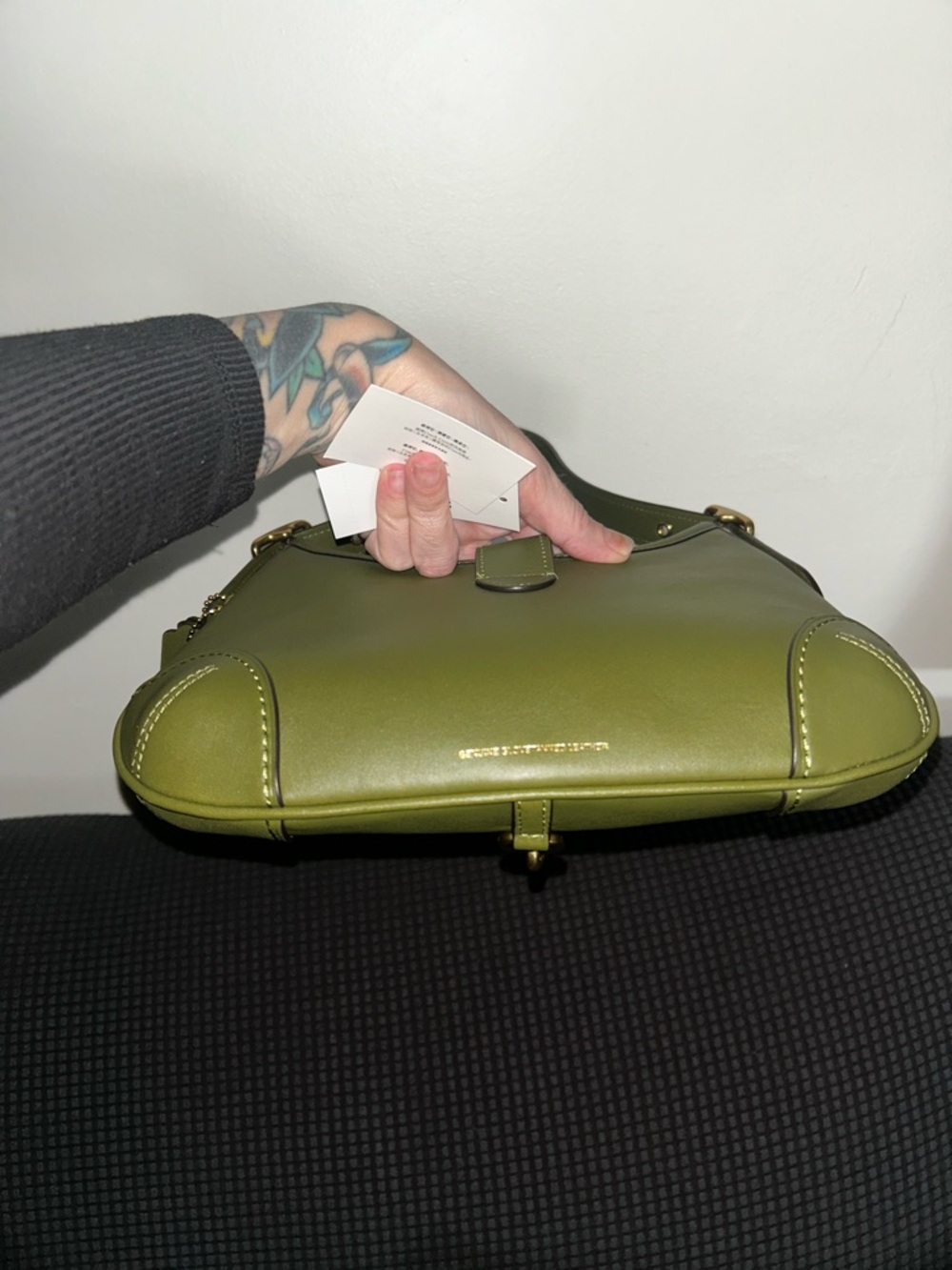 Coach Hampton Hobo Shoulder Bag with Brass Hardware, NWT, limited re-edition - Picture 9 of 17